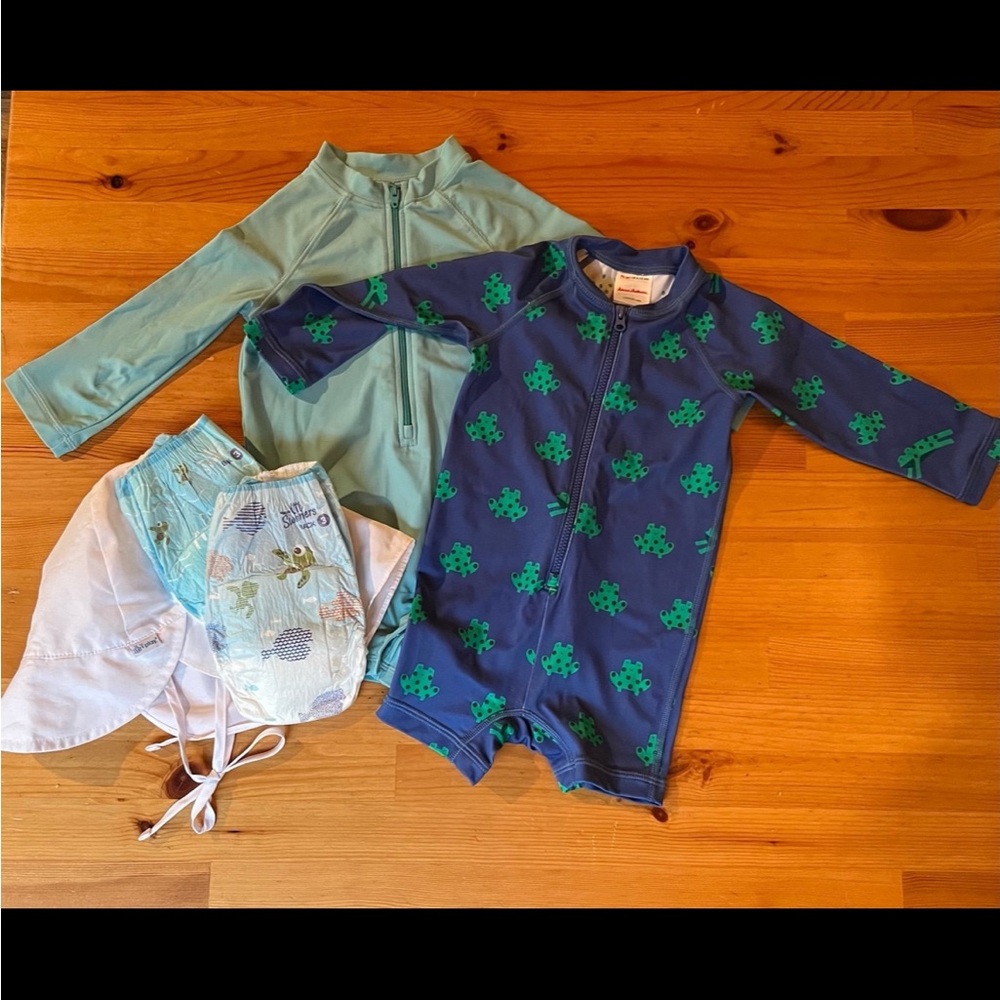 Hanna Andersson & Primary swimsuit bundle 6-12 months